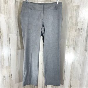 Worthington Curvy Fit Women’s Gray‎ Career Work Dress Bootcut Mid Rise Pants 12